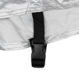 Husa motociclete tricicluri - Piaggio MP3 - Yamaha Tricity exterior Oxford Aquatex MP3/3 Wheeler (gri-negru) - waterproof