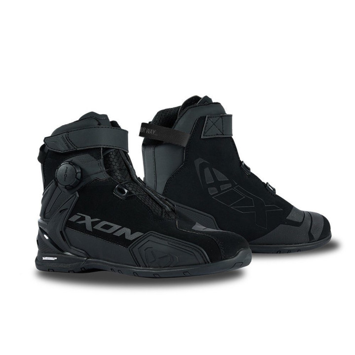 Ghete moto Roadster femei All Season Ixon model Bull 2 WP LS culoare: negru (100% waterproof)