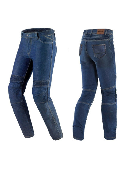Blugi (jeans) moto femei Seventy model SD-PJ8 tip Slim fit culoare: albastru (insertii Aramid Kevlar)
