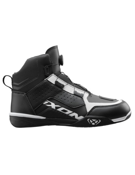 Ghete moto Urban/Roadster femei All Season Ixon model Vyper WP LS culoare: negru/alb (100% waterproof)
