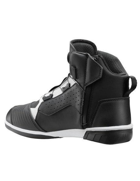 Ghete moto Urban/Roadster femei All Season Ixon model Vyper WP LS culoare: negru/alb (100% waterproof)