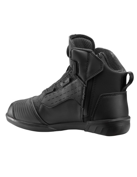 Ghete moto Urban/Roadster femei All Season Ixon model Vyper WP LS culoare: negru/fuchsia (roz) (100% waterproof)