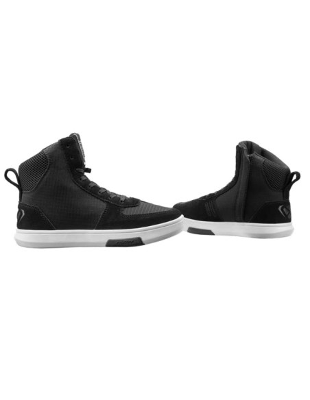 Ghete moto Urban femei vara Ixon model Ghost Air LS culoare: negru/alb