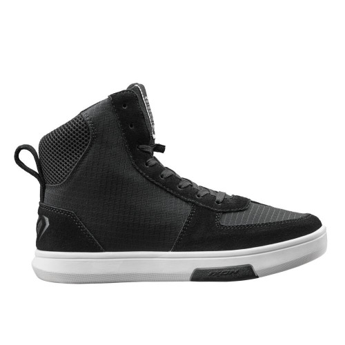 Ghete moto Urban femei vara Ixon model Ghost Air LS culoare: negru/alb 2
