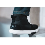 Ghete moto Urban femei vara Ixon model Ghost Air LS culoare: negru/alb