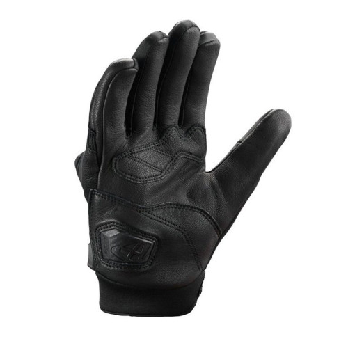Manusi barbati Roadster vara piele/textil Ixon model Rise Air 2 MS culoare: negru/galben - degete tactile 2