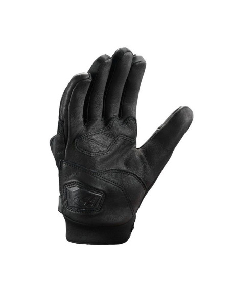 Manusi barbati Roadster vara piele/textil Ixon model Rise Air 2 MS culoare: negru/galben - degete tactile