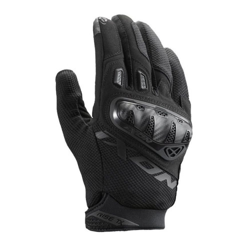Manusi barbati Roadster vara textil Ixon model Rise TX MS culoare: negru - degete tactile