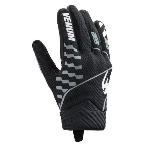 Manusi barbati Roadster vara textil Ixon model Venum Hurry culoare: negru/gri/alb – degete tactile