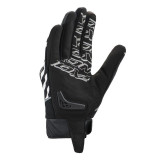 Manusi barbati Roadster vara textil Ixon model Venum Hurry culoare: negru/gri/alb – degete tactile