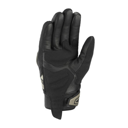 Manusi barbati Roadster vara textil/piele Ixon model MIG 2 MS culoare: negru/khaki - degete tactile 2
