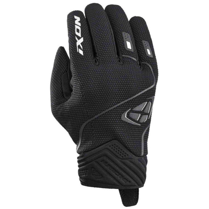 Manusi barbati Roadster vara Ixon model Hurricane 2 MS culoare: negru/alb – degete tactile