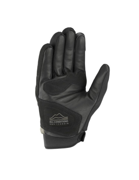 Manusi barbati Naked/Adventure vara Ixon model Namak MS culoare: khaki/negru – degete tactile