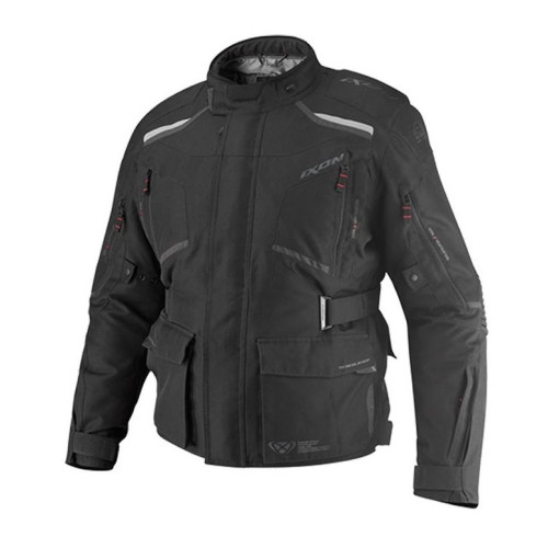 Geaca (jacheta) motociclete barbati Touring/Adventure Ixon All season model Midgard MS C-Sizing culoare: negru (marimi speciale 