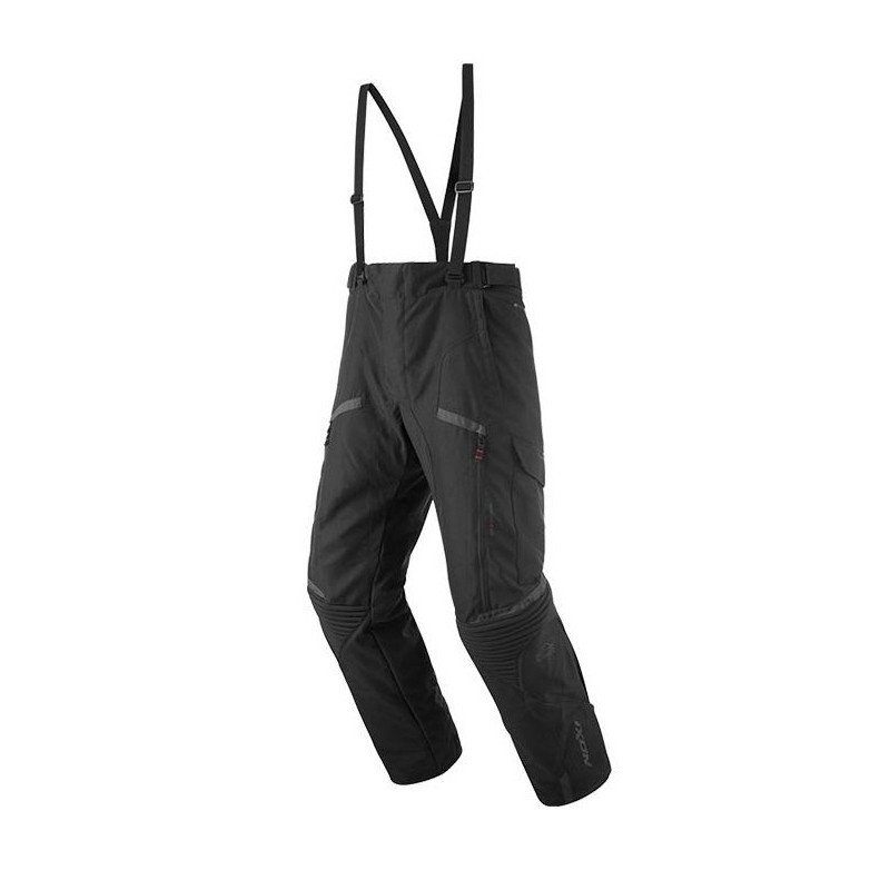 Pantaloni motociclete barbati Touring/Adventure Ixon All season model Midgard MS C-Sizing culoare: negru (marimi speciale – moto