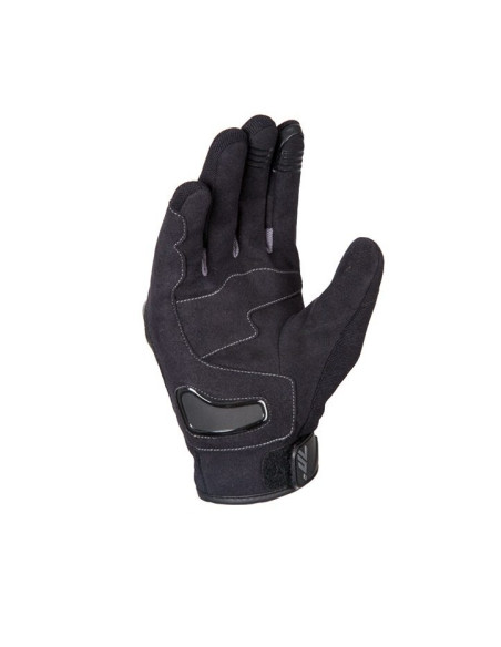 Manusi barbati Racing/Naked vara Seventy model SD-N14 negru/gri - degete tactile