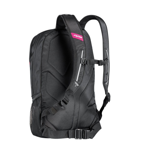 Rucsac (ghiozdan) moto Ixon model R-Tension 23 – culoare: negru/alb/fuchsia (roz) 2