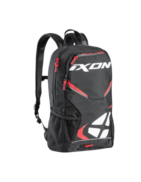 Rucsac (ghiozdan) moto Ixon model R-Tension 23 – culoare: negru/alb/rosu