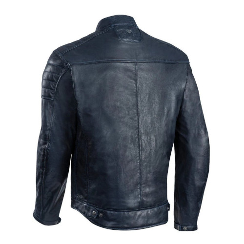 Geaca (jacheta) motociclete barbati piele Urban/Heritage Ixon All season model Spark MS culoare: navy (albastru) 2