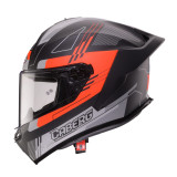 Casca integrala Caberg model Roxter Colt R9 negru/rosu/gri mat Pinlock ready