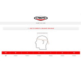 Casca integrala Caberg model Roxter Colt R9 negru/rosu/gri mat Pinlock ready