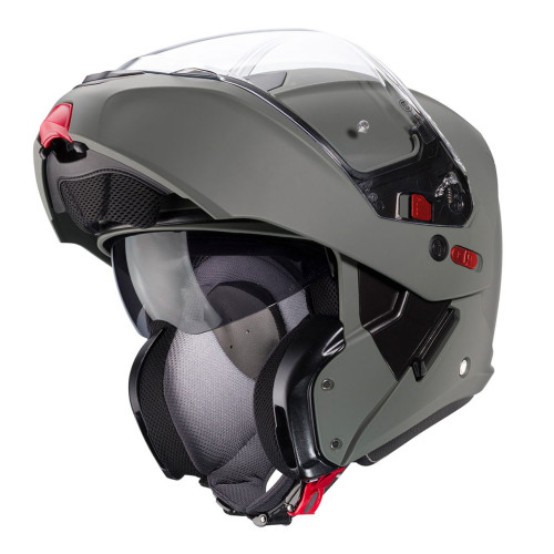 Casca modulabila (flip-up) Caberg model Horus X K6 kamo (camouflaj) mat Pinlock ready - lentila Pinlock inclusa 2