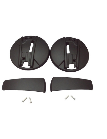 Kit capace mecanism viziera casca Caberg model Ghost - Ghost X - culoare: negru mat