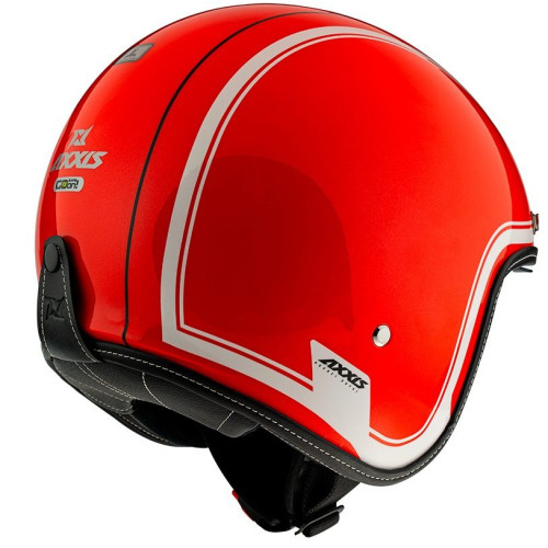 Casca Axxis model Hornet SV Royal A5 rosu lucios (ochelari soare integrati) 2