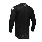 Tricou (bluza) cross-enduro Thor model Launchmode Forge culoare: negru/alb/gri
