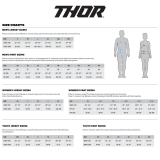 Tricou (bluza) cross-enduro Thor model Launchmode Forge culoare: negru/alb/gri
