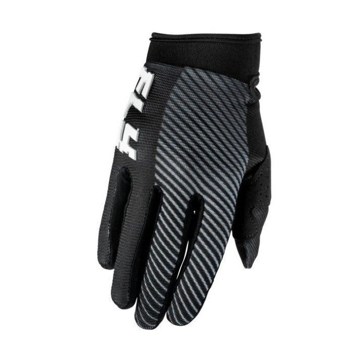 Manusi moto copii cross-enduro Fly Racing model Youth F-16 culoare: gri/negru