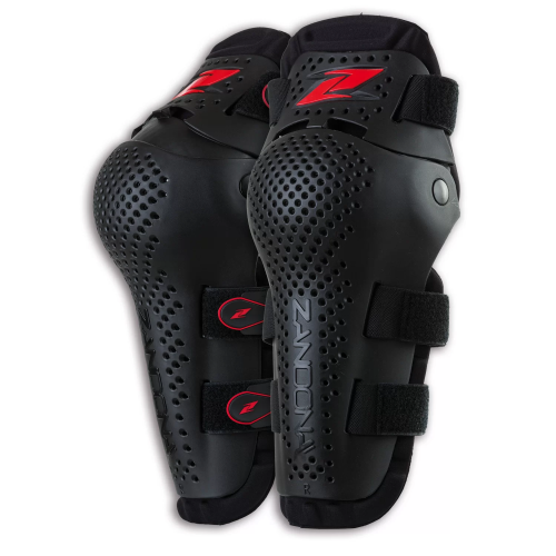 Set protectii genunchi articulate adulti Zandona model Jointed Kneeguard (Level 1) - culoare: negru (marime universala)