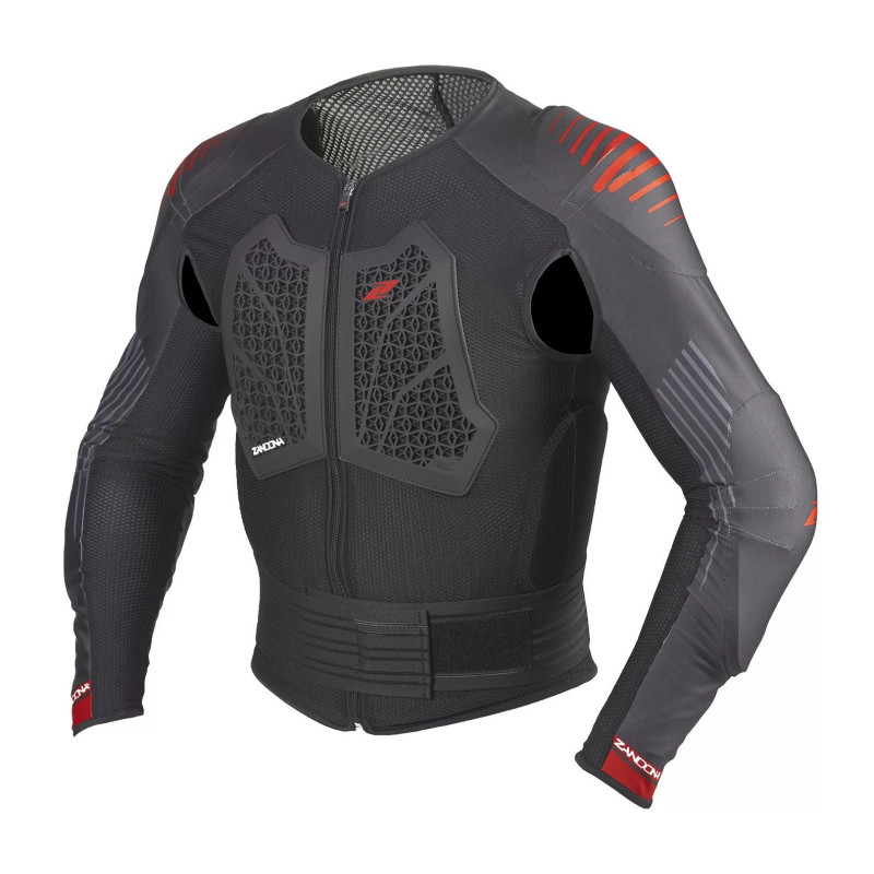 Protectie (armura) Zandona model Action Jacket (Level 2) - culoare: negru/rosu