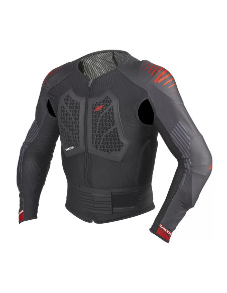 Protectie (armura) Zandona model Action Jacket (Level 2) - culoare: negru/rosu
