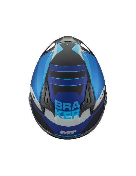 Casca integrala MT Braker SV Inception B7 albastru mat (ochelari soare integrati) - tip viziera: MT-V-28B - DKS435 - punctaj max
