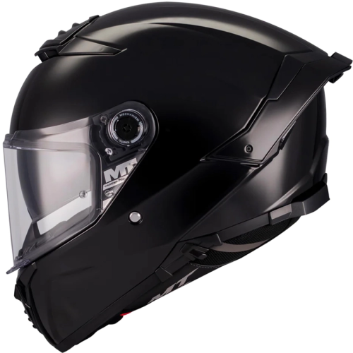 Casca integrala MT Thunder 4 SV Pure A1 negru lucios (ochelari soare integrati) 2