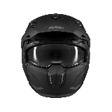 Casca MT Streetfighter SV S Pure A1 negru mat (ochelari soare integrati) - masca (protectie) barbie si cozoroc detasabile - omol