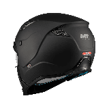 Casca MT Streetfighter SV S Pure A1 negru mat (ochelari soare integrati) - masca (protectie) barbie si cozoroc detasabile - omol