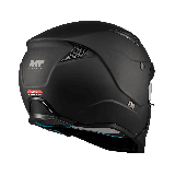 Casca MT Streetfighter SV S Pure A1 negru mat (ochelari soare integrati) - masca (protectie) barbie si cozoroc detasabile - omol
