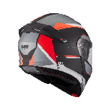Casca modulabila MT Genesis SV Raccoon B5 rosu mat Pinlock ready - omologare noua ECE 22.06 - tip viziera: MT-V-25