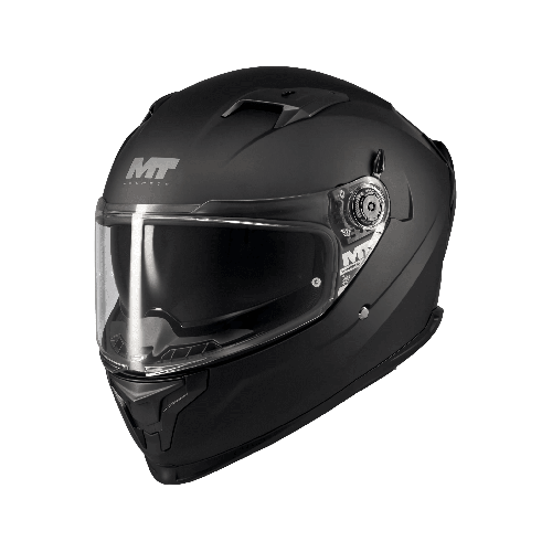 Casca integrala MT Braker SV Pure A1 negru mat (ochelari soare integrati) - tip viziera: MT-V-28B - DKS435 - punctaj maxim SHARP