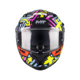 Casca integrala MT Braker SV Crazy Teddy B7 (ochelari soare integrati) - tip viziera: MT-V-28B - DKS435 - punctaj maxim SHARP Te