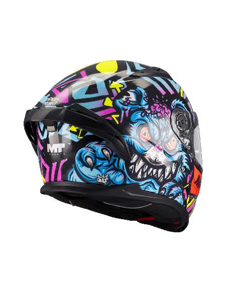 Casca integrala MT Braker SV Crazy Teddy B7 (ochelari soare integrati) - tip viziera: MT-V-28B - DKS435 - punctaj maxim SHARP Te