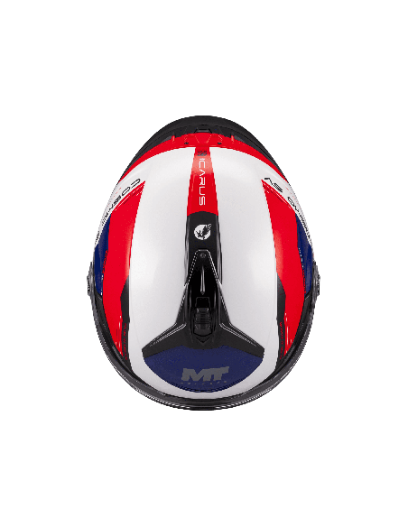 Casca open face motociclete MT Cosmo SV Icarus A5 rosu lucios (ochelari soare integrati) - tip viziera: MT-V-37