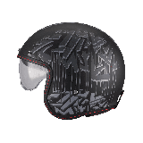 Casca open face motociclete MT Le Mans 2 S SV Dystopic B12 mat (ochelari soare integrati) - omologare noua ECE 22.06