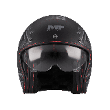 Casca open face motociclete MT Le Mans 2 S SV Dystopic B12 mat (ochelari soare integrati) - omologare noua ECE 22.06