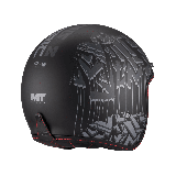 Casca open face motociclete MT Le Mans 2 S SV Dystopic B12 mat (ochelari soare integrati) - omologare noua ECE 22.06