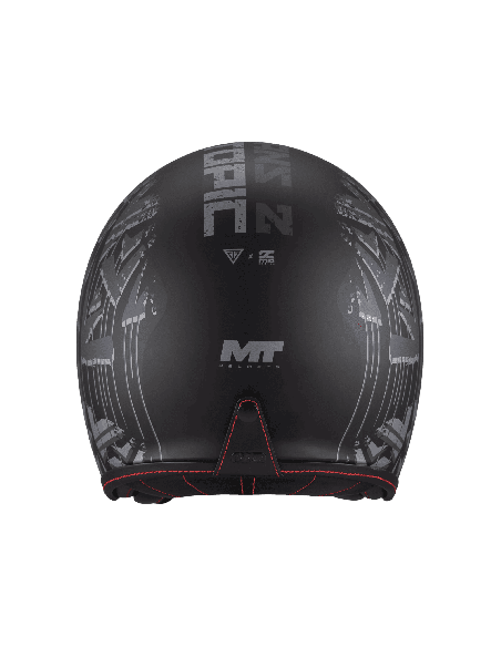 Casca open face motociclete MT Le Mans 2 S SV Dystopic B12 mat (ochelari soare integrati) - omologare noua ECE 22.06