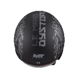 Casca open face motociclete MT Le Mans 2 S SV Dystopic B12 mat (ochelari soare integrati) - omologare noua ECE 22.06