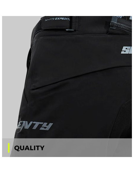 Pantaloni motociclete barbati Touring/Adventure Seventy All season model SD-PT9 Expedition culoare: negru - concept modular (pan